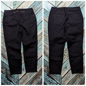 Lane Bryant Size 14 Super Dark Rinse Skinny Jeans